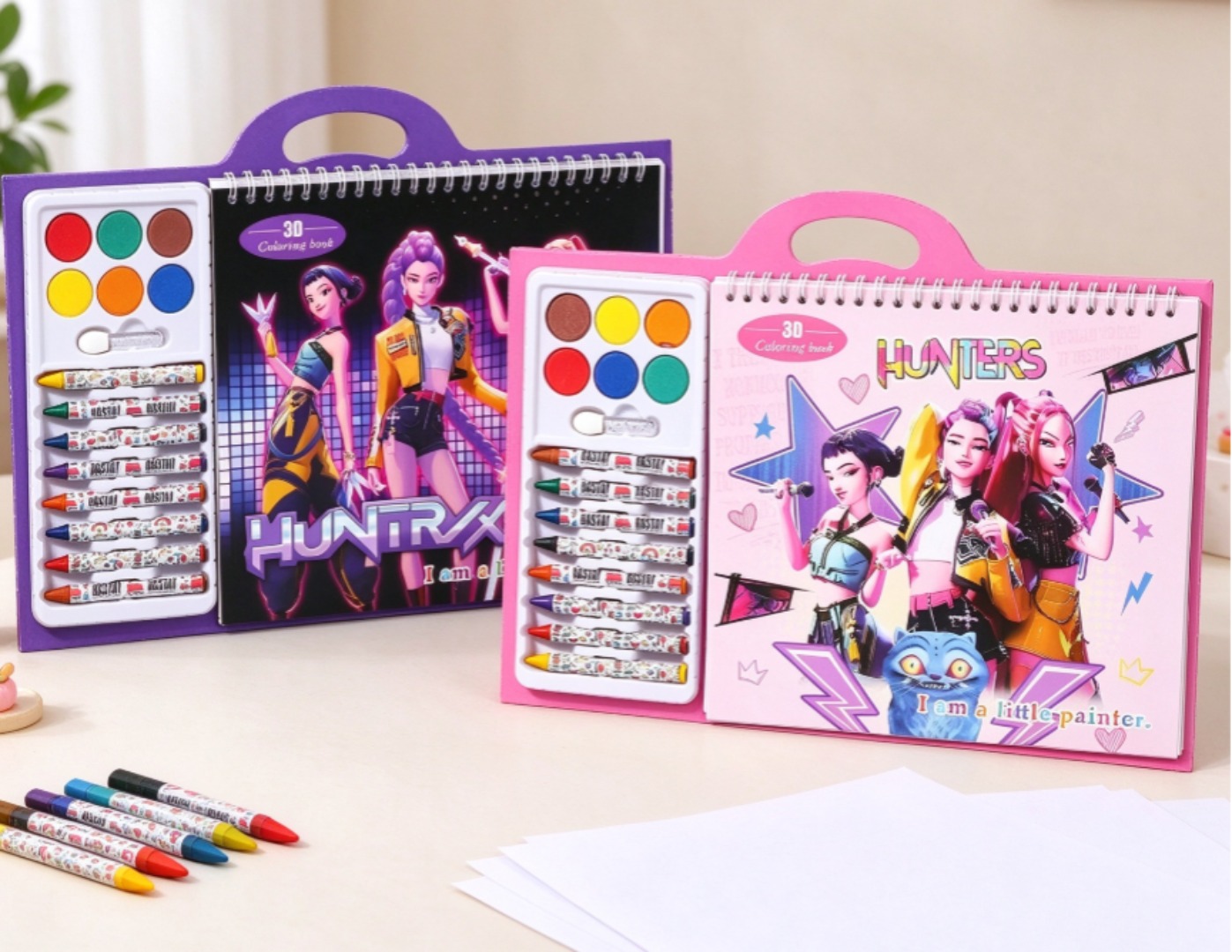 Cosplay Prop Paint - Brand new cute anime coloring book,
