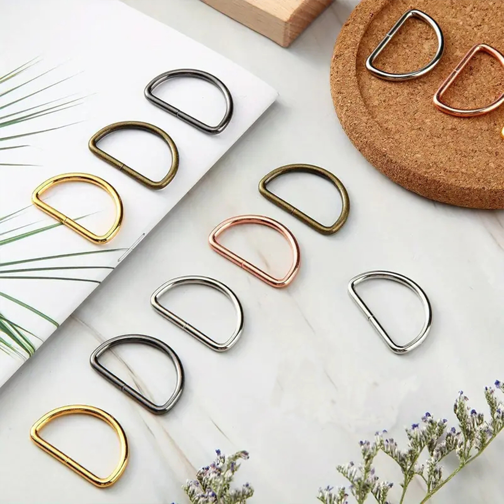 38/58/80 Pcs D Rings Metal Buc - D Ring Strap recension och pris