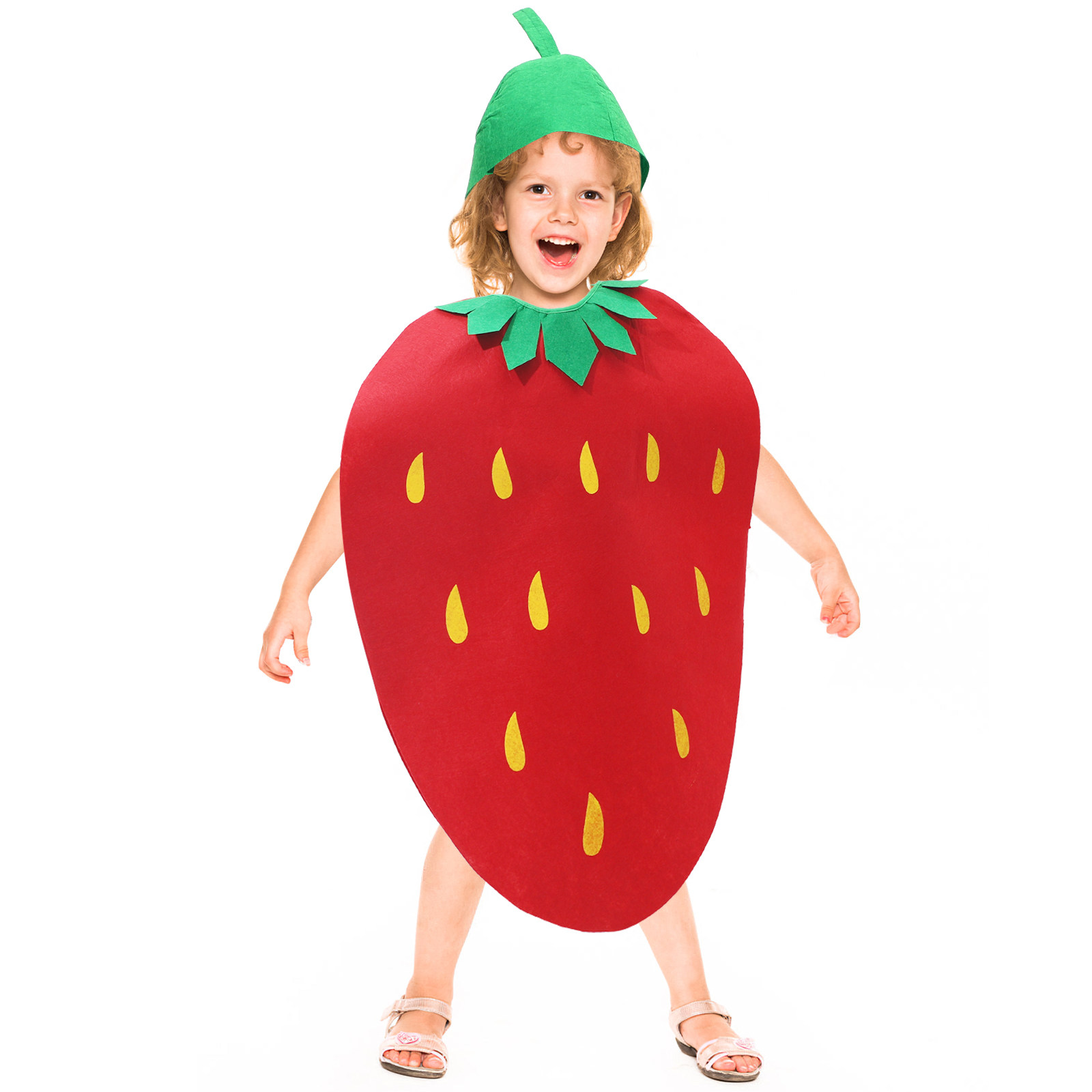 1Pcs Strawberry Fruit Costume  - Easy Cosplay Prop recension och pris