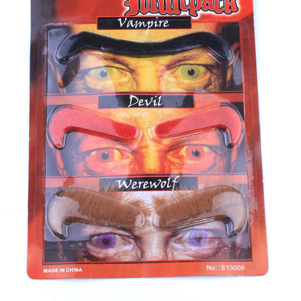 3Pcs Halloween Simulation Eyeb - Easy Cosplay Prop recension och pris