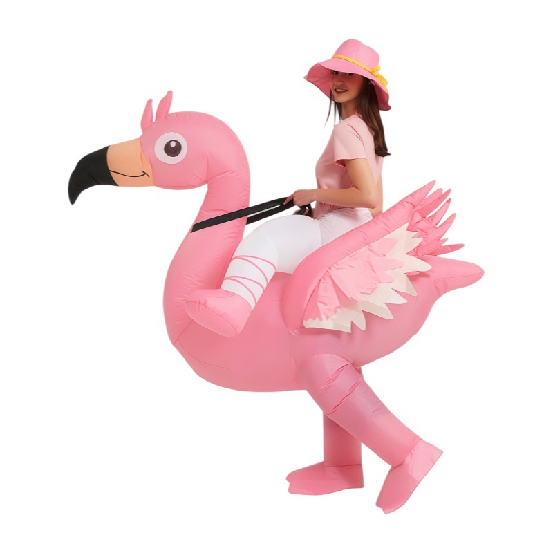 Pink Flamingo Inflatable Costu - Cosplay Prop recension och pris
