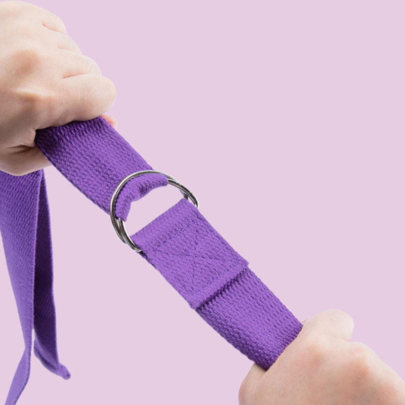 183*3.8cm Cotton Yoga Strap Wi - D Ring Strap recension och pris