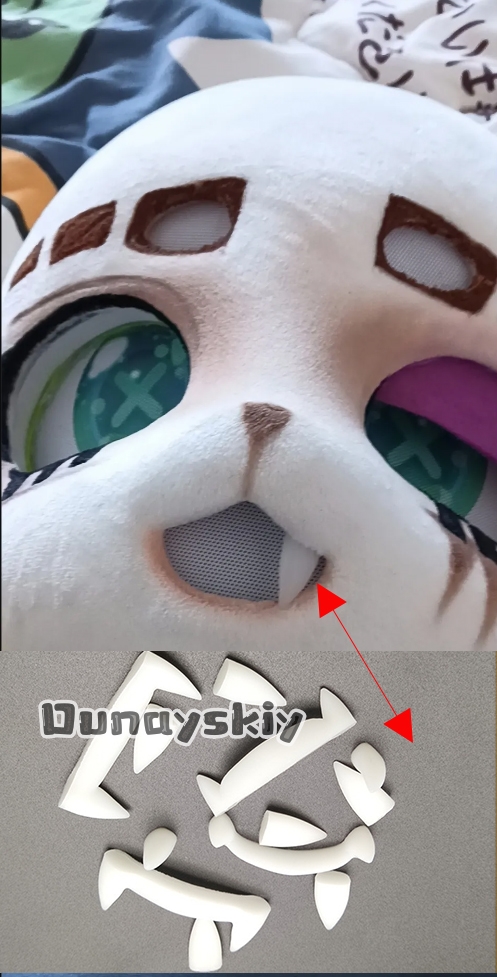 Furry 3D Printing Kemono Fursu - Cosplay Prop 3D Print Settings recension och pris