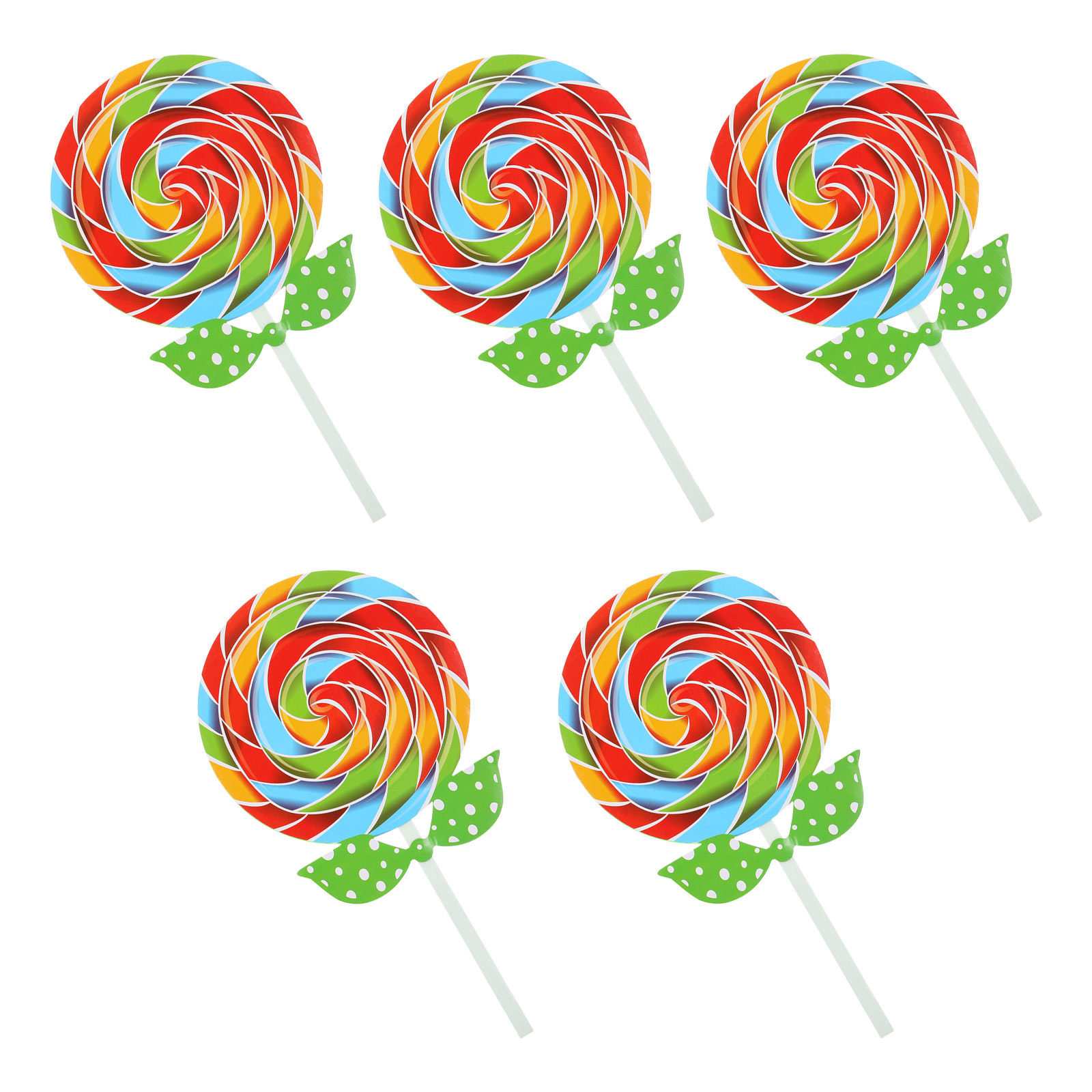 5Pcs Vibrant Multicolored Gian - Easy Cosplay Prop recension och pris