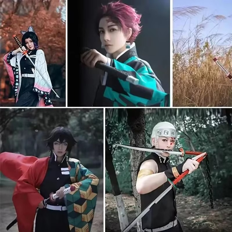 41in/104cm Demon Slayer Katana - Cosplay Prop Dagger recension och pris