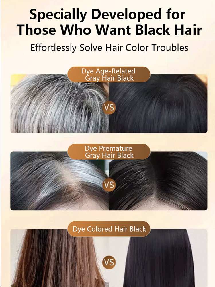 3 In 1 Easy Hair Dye Shampoo I - Hair Spray Color recension och pris